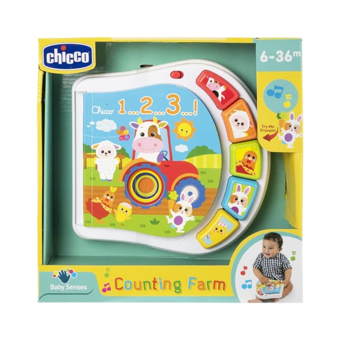 Chicco Counting Farm Book | Home Bargains