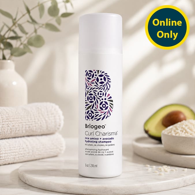 Briogeo Curl Charisma. Rice Amino + Avocado Hydrating Shampoo 236ml
