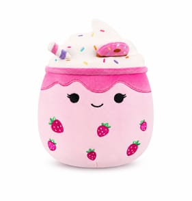Squishmallows Plush 7.5" - Cunégonde the Strawberry Milkshake