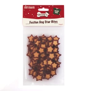 Chester's Festive Dog Star Bites 100g