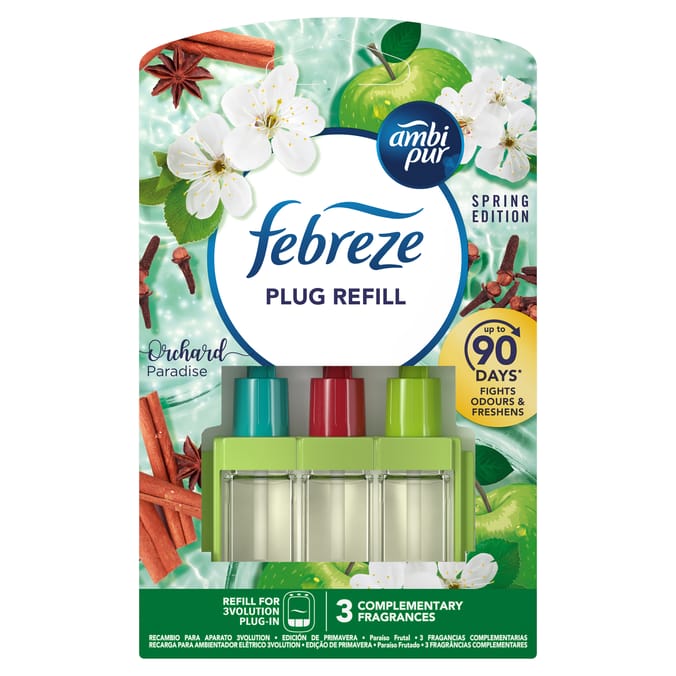 Febreze 3Vol Air Freshener Plug-In Refill Orchard Paradise 20ml