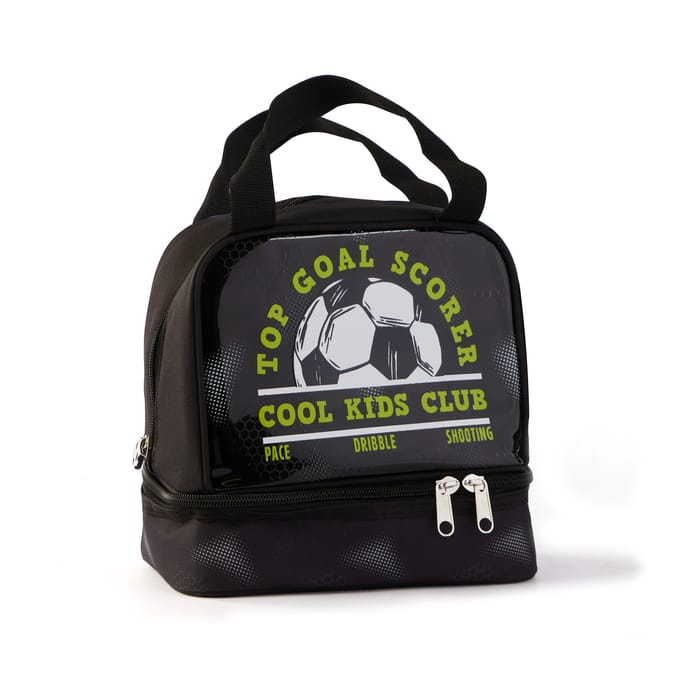 Scribble Pop Shop Premium Insulated Lunch Bag - Football