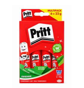 Pritt Glue Stick 6 Pack