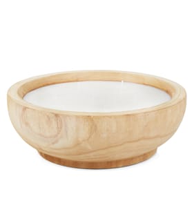 Extra Large Wooden Citronella Candle 