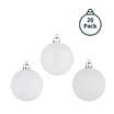 Festive Feeling 6cm Christmas Bauble 20 Pack