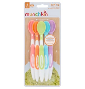 Munchkin 6 Soft Tip Infant Spoons 4m+