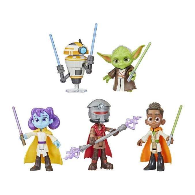 Star Wars Young Jedi Adventures Jedi Showdown Figure 5-Pack