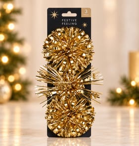Festive Feeling Gold Bows
