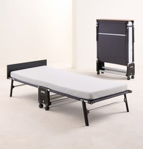 Jay-Be RE80 Rollaway Folding Bed with e-Fibre Mattress - Single