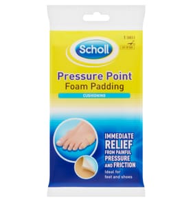 Scholl Pressure Point Foam Padding 1 Sheet