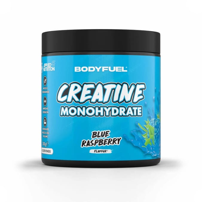 BodyFuel Creatine Monohydrate 300g - Blue Raspberry