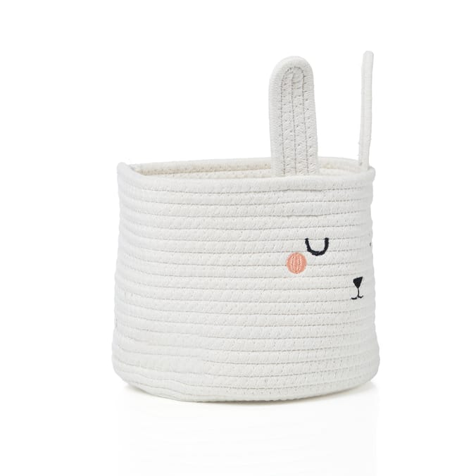 The Kids Edit Animal Storage Basket - Bunny