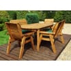 Charles Taylor 6 Seat Rectangular Table Set With Parasol