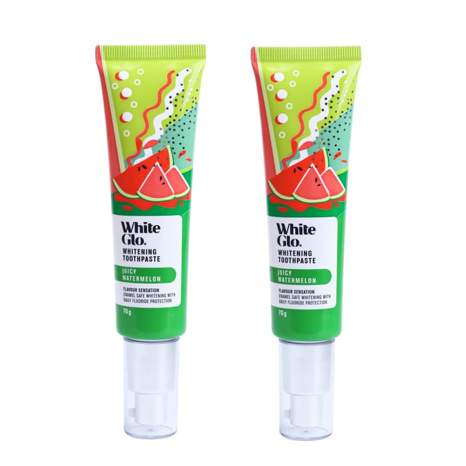 White Glo Whitening Juicy Watermelon Toothpaste 70g
