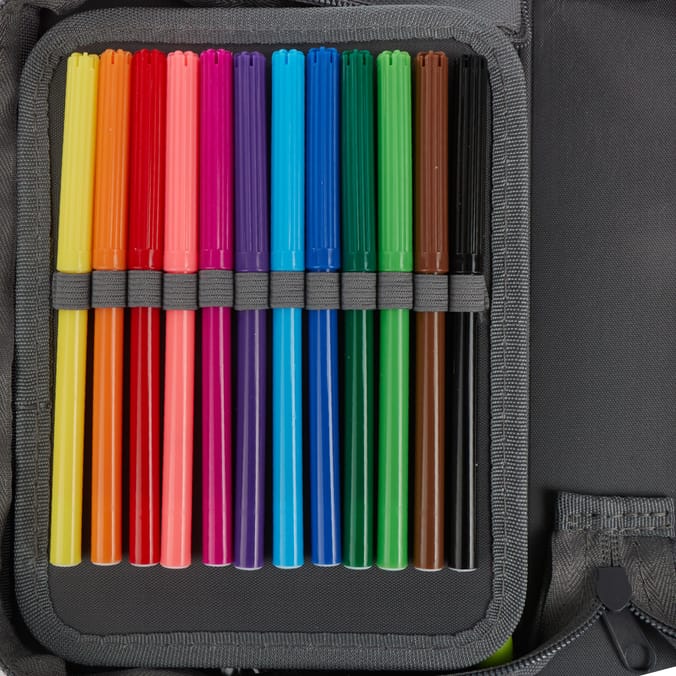 Scribble Pop Shop 40 Pieces Pencil Case Set Football