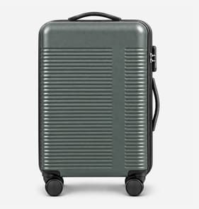 Salisburys Hard Shell Lisbon Expandable Suitcase - Large Grey