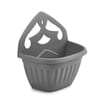 Whitefurze Athens Wall Planter 32cm - Grey