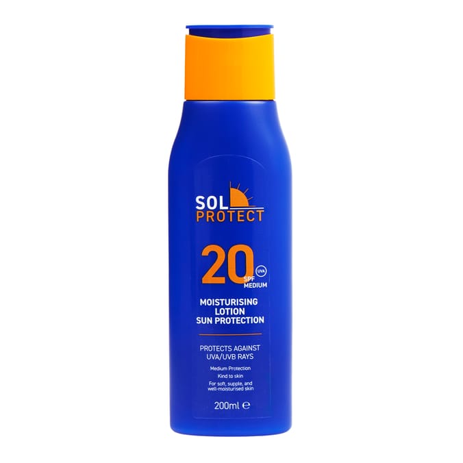 Sol Protect & Moisturising Lotion Sun Protection 200ml - SPF20