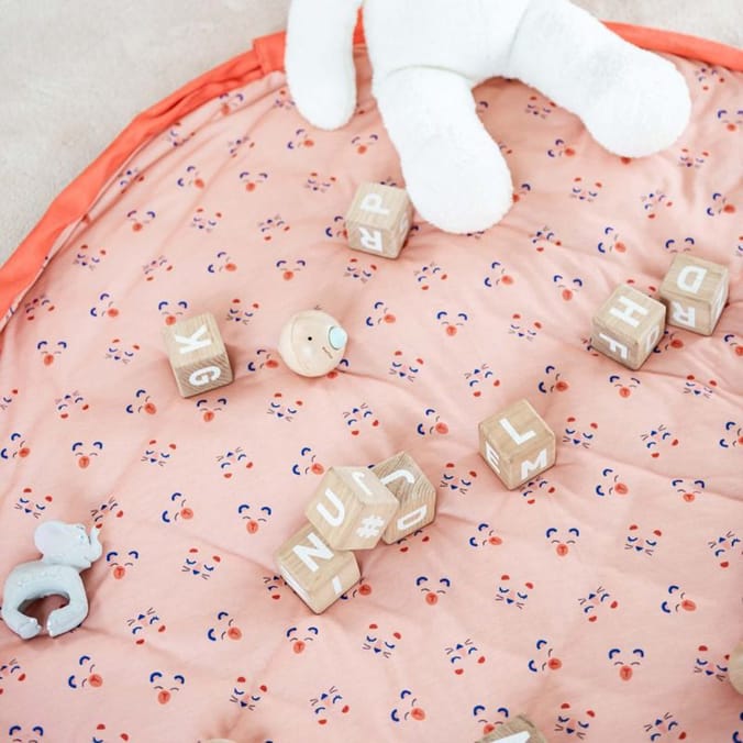 Play & Go Baby 2in1 Play Mat Bag - Animal Faces