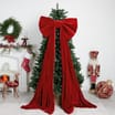 Festive Feeling Giant Velvet Bow