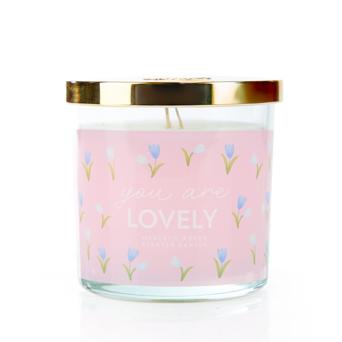 You Are Lovely Scented Candle 350g - Magestic Amber 