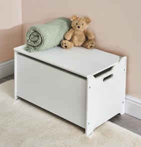 The Kids Edit White Toy Box