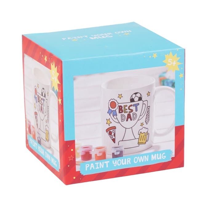 Dad You're A Legend Paint Your Own Mug - Best Dad