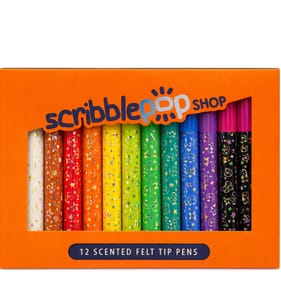 Scribble Pop Shop 12 Scented Felt Tip Pens