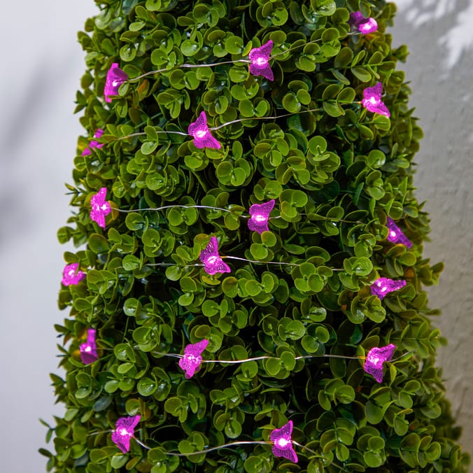 Firefly Solar Light Co String Solar Lights - Butterfly Pink