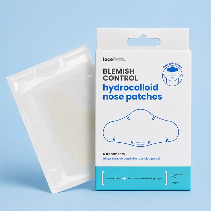 Face Facts Hydrocolloid Nose Patches 6 Pack