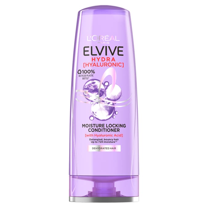 L'Oréal Elvive Hydra Hyaluronic Conditioner with Hyaluronic Acid for Dry Hair 500ml