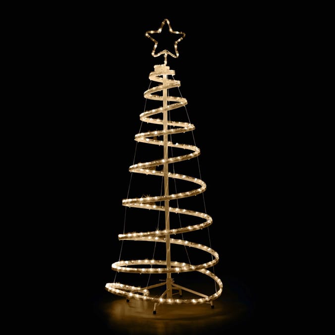 Prestige Mains Operated LED Spiral Maypole Tree 1.5m