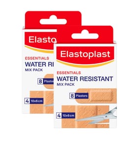 Elastoplast Water Resistant Mix Pack x2