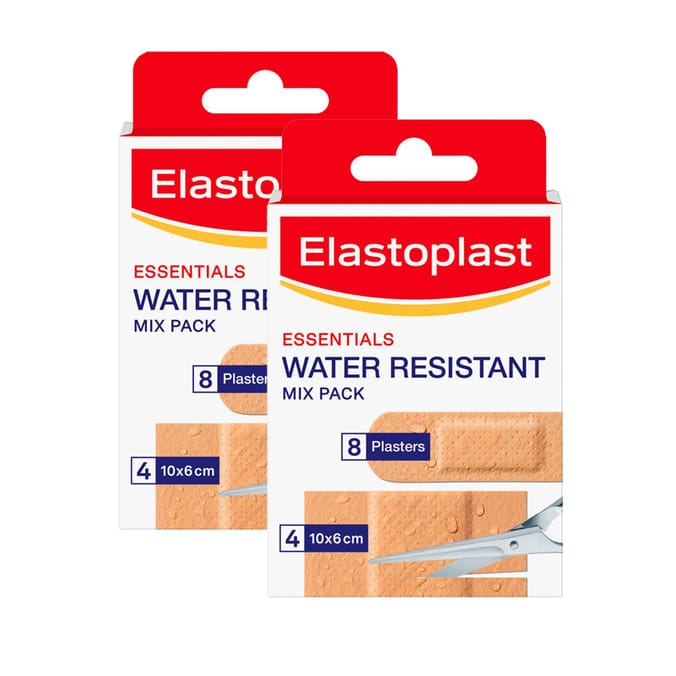 Elastoplast Water Resistant Mix Pack x2