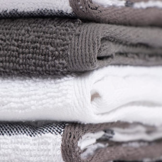 Open Kitchen 100% Cotton Tea Towels 5 Pack