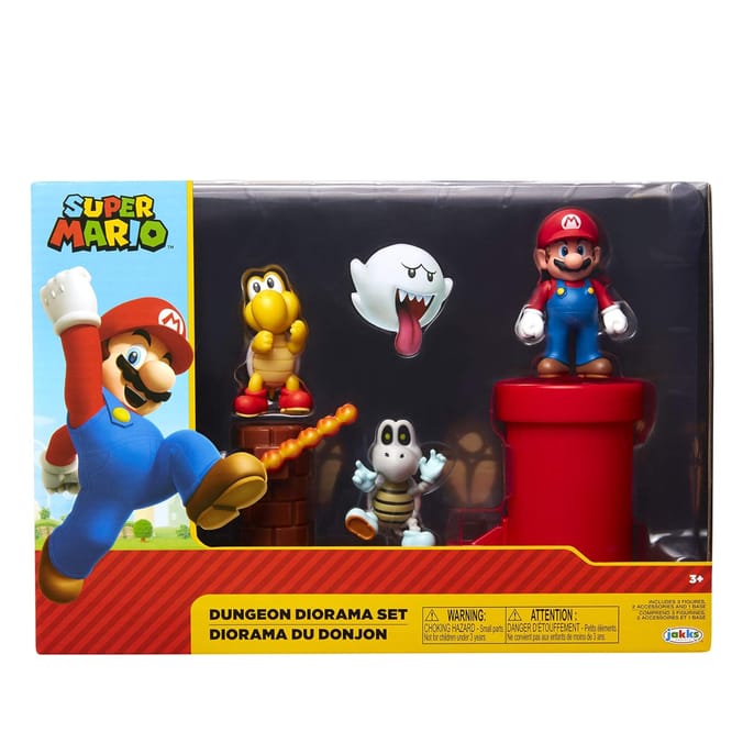 Super Mario 2.5" Diorama Playset - Dungeon