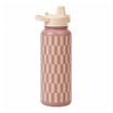 Hydrate 900ml Stainless Steel Printed Bottle - Brown