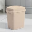 Bathroom Diamond Bin - Beige