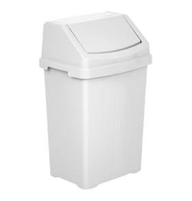 Wham Swing Bin 8L - White