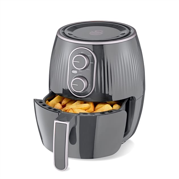 Swan Carlton 4 Litre Air Fryer Rose Gold Home Bargains