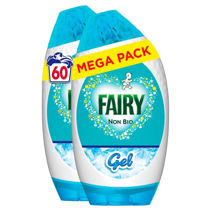 Fairy Non Bio Washing Liquid Gel 60 Washes 2.1l