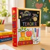 Thank You Teacher Book Filled Tin 260g