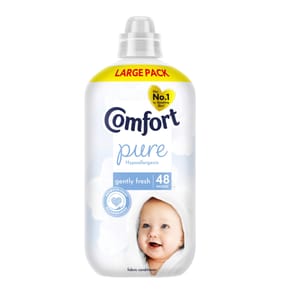 Comfort Sensitive Fabric Conditioner Pack Size 1.44litre 48 Washes - Pure