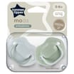 Tommee Tippee Moda Soothers With Steriliser Pod 0-6m
