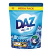 Daz All-in-1 Whites & Colours Laundry Pods 60 Washes - Lotus Breeze