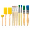 Create & Play Brush & Sponge Set 10PK