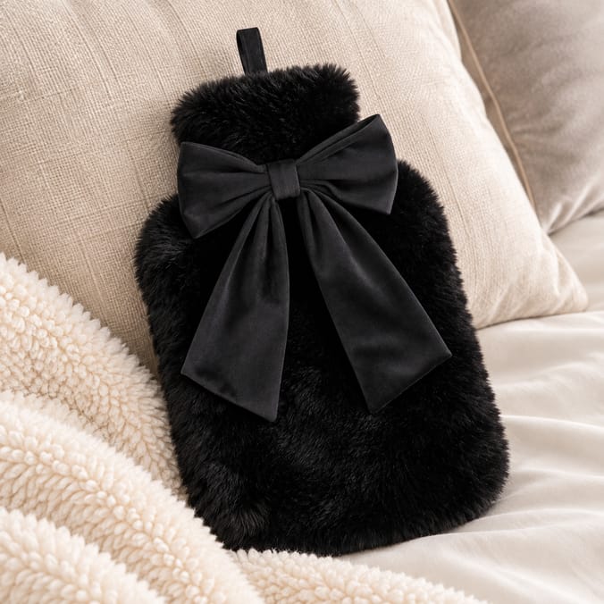 The Winter Warmer Collection Bow Hot Water Bottle