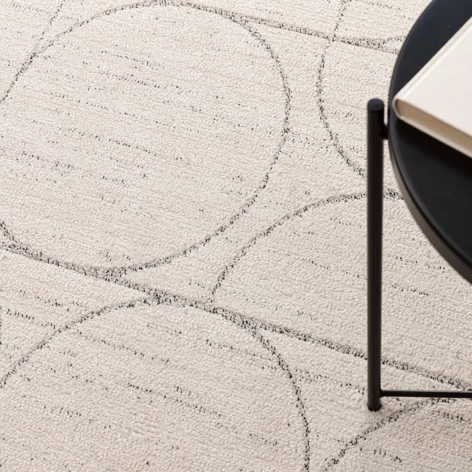 Asiatic Oslo Moons Rug OS02 - Cream/Grey