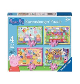 Ravensburger 4 In A Box Jigsaw Puzzles - Peppa Pig