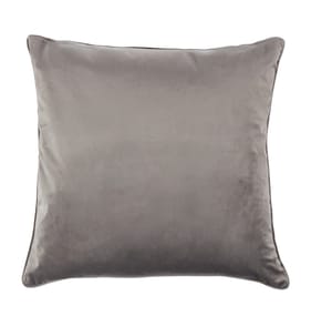 Home Collections Grey Velvet Cushion 55cm